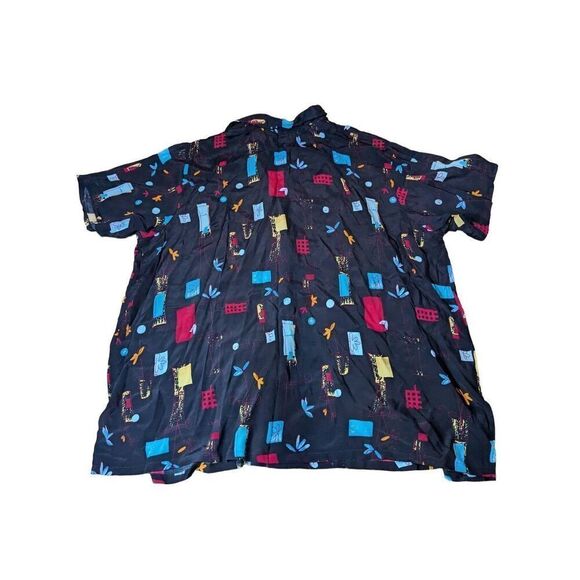 Fern Dratten 100% Rayon Hawaiian style shit XXL - Picture 1 of 8